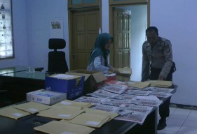 Ribuan Tabloid Indonesia Barokah Beredar di Nganjuk