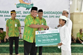 Konsisten Berbagi, Baznas PG Salurkan Bantuan untuk Ribuan Fakir Miskin