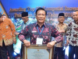 Gerebek Pasar Legi Raih Penghargaan Nasional Top 99 Inovasi Pelayanan Publik tahun 2019