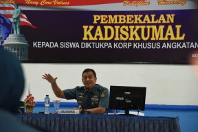 Kadiskumal Bekali Siswa Diktukpa XLVIII