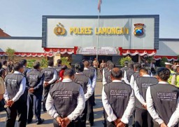 Polres Lamongan Intai Para Pejudi Pilkades