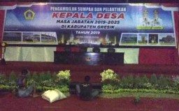 Besok, Sebanyak 264 Kades di Gresik Akan Dilantik Bupati