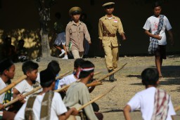 Ribuan Siswa di Surabaya Diajak Nonton Teatrikal Pertempuran 10 November 1945