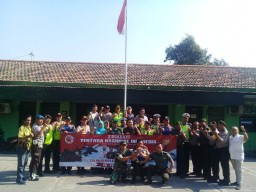 HUT TNI, Muspika Sawahan Berikan Ucapan Selamat