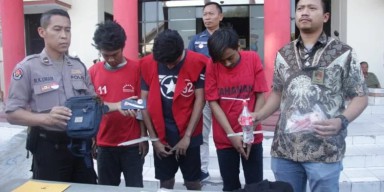 Asik Nyedot Sabu, Komplotan Pencuri Sepeda Diciduk