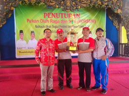 Melebihi Target, Lamongan Juara Umum Porseni MA Jatim