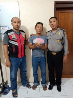 Nyambi Mencuri, Kuli Bangunan Menganti Diringkus Polisi