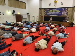 Tekan Angka Kecelakaan, Satlantas Berikan Motivasi HRD Perusahaan se-Gresik
