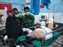 Danramil Gending Jadi Korban Kebakaran Ruko