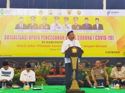 Sosialisasi Pencegahan Kepada Masyarakat, Gresik Sehat Melawan Corona