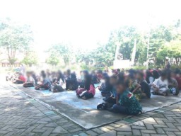 Rombongan Study Tour Pelajar SMP 24 Gresik Dikarantina, Statusnya Sekarang ODR