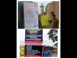 Sebagian Desa di Gresik Terapkan Karantina Lokal Terbatas