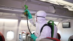 Cegah Penyebaran Virus, Lion Air Lakukan Sterilisasi Pesawat