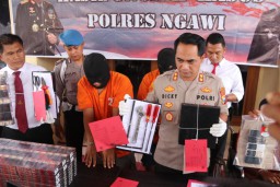 Komplotan Garong Minimarket Ditembak di Ngawi