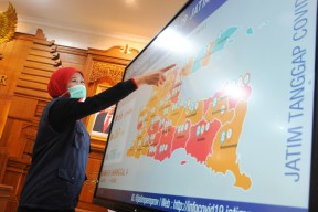 Surabaya Malang dan Magetan Jadi Transmisi Penularan Covid-19