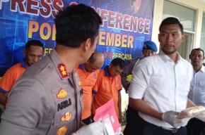 Bandar Koplo Puger Dibekuk Satreskoba Polres Jember