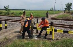 Sering Kecelakaan, Perlintasan Kereta di Ngawi-Magetan Dipasang Palang Pintu