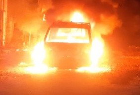 Isi BBM, 3 Mobil Terbakar di SPBU Lumajang