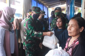Danlanal Malang Canangkan Peduli Dampak Covid-19