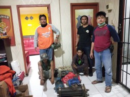 Komplotan Maling Mesin, Dua Ditangkap Dua Buron