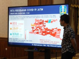 Update Corona Jatim 28 April: 855 Orang Positif, 152 Orang Sembuh