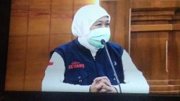 Gubernur Khofifah : 13 Kabupaten/Kota di Jatim Terpapar Covid-19