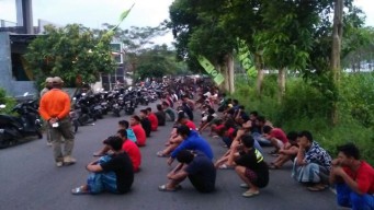 Amankan 144 Orang Dalam Obrakan Balap Liar