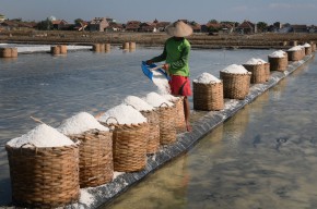 Produksi Garam di Kabupaten Probolinggo Lebih Target