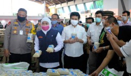 Khofifah : Tawaran Sembako Lumbung Pangan Bukan Gratisan