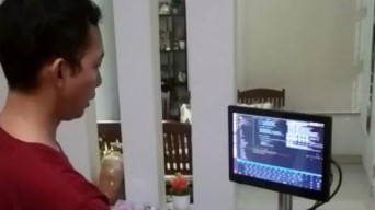 Prototipe Robot ITS dan Unair Untuk Layani Pasien Corona
