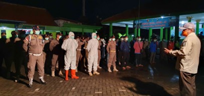 Satpol PP Jatim Patroli Promotif Preventif Covid 19