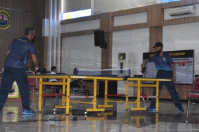 Jaga Kebugaran, Yonmarhanlan Gelar Latihan Tenis Meja