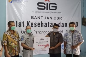 Semen Indonesia Bantu Alkes dan APD di Jateng