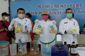 BNNP Jatim Bekuk 5 Pengedar Amankan 5 Kg Sabu-sabu