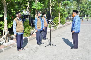 Bupati Gresik Ingatkan tentang Potensi Penularan COVID-19 di Pasar Krempyeng