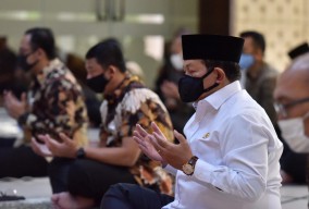 Istana Gelar Salat Jumat Sesuai Protokol Kesehatan