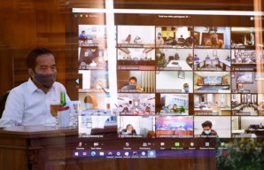 Presiden : Saya Minta Kurva Jatim Turun Dalam Dua Pekan