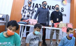 Komplotan Jambret Surabaya Diringkus Polisi