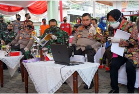 Kapolda Fadil Imran Resmikan 35 Kampung Tangguh Semampir