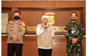 Malang Raya Belum Siap New Normal, Aparat Gabungan Gencar Operasi Disiplin