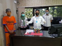 Ditreskoba Polda Jatim Amankan 10 Poket SS di Pasuruan