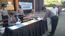Senpi 92 Polisi Bojonegoro Diperiksa Propam