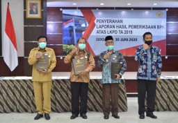 Lima Tahun Berturut-turut Kabupaten Gresik Raih Predikat WTP