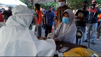 37 Pedagang Positif Covid-19, Pasar Keputran Surabaya  Ditutup Seminggu