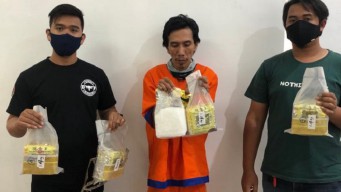 Sabu 5,3 Kg Dibungkus Kemasan Teh Cina