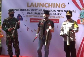 Bupati Trenggalek Buka Kembali 14 Tempat WIsata