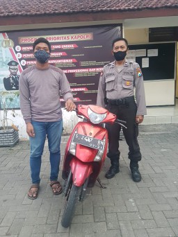 Jadi Penadah Motor Curian, Pemuda Prambon Sidoarjo Diciduk Polisi