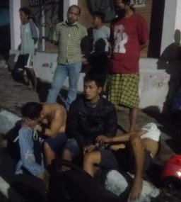 Komplotan Maling Motor di Kebomas Gresik Nyonyor Dimassa