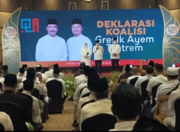 Koalisi Gresik Ayem Tentrem, Qosim-Alif Optimis Unggul di Setiap Kecamatan