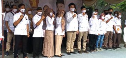 Lantik 4 PAC Gerindra Kabupaten Gresik, Dokter Alif Ingatkan Tugas Kader Memenangkan Pasangan QA di Pilkada Gresik